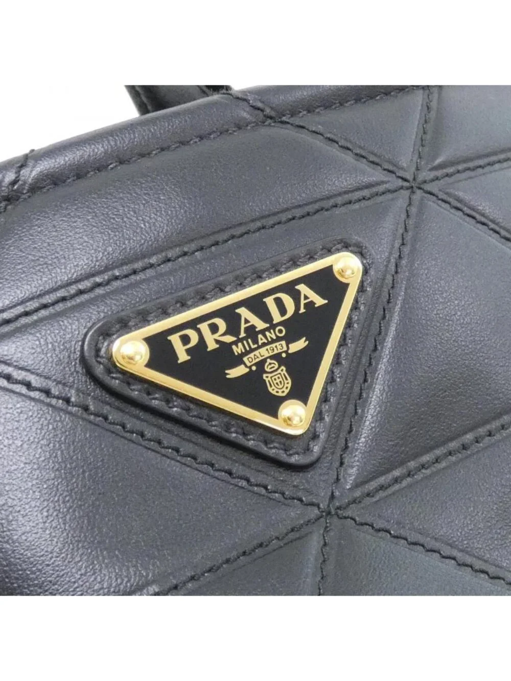 Prada Bag Handbag Gold